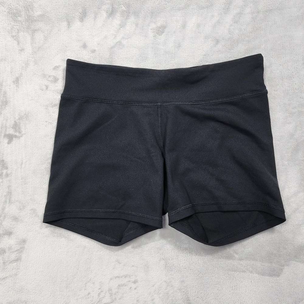 C9 Champion Shorts Womens M Black Duo Dry Compression Running Yoga Gym Athletic